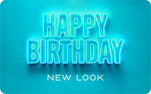 HB Flashing Sign Blue Animated PERSONALISED